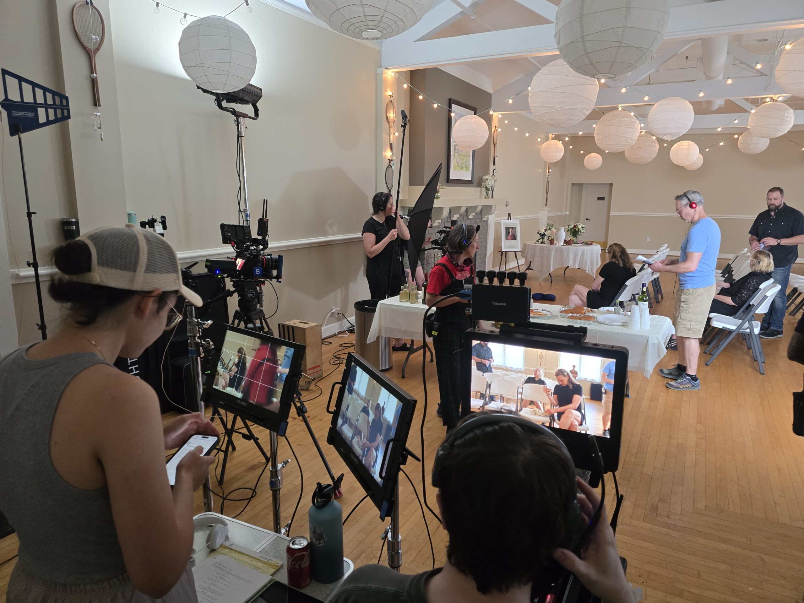 On the FilmLab Set - Action!