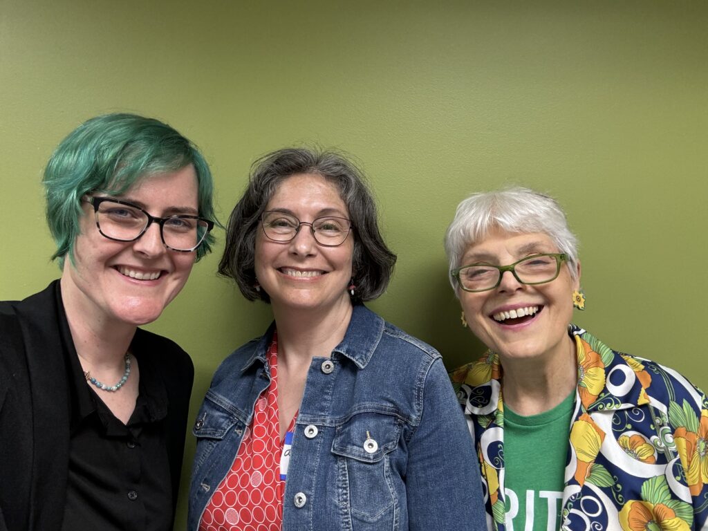 Three writers at the Newport Library