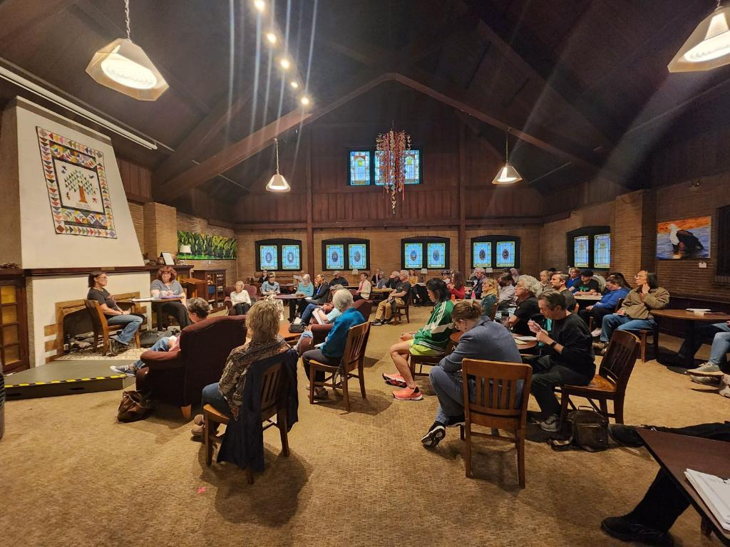 Photo At Portland Chapter Meeting by Tracy Hoagland